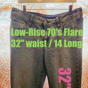 GAP 70's Low-Rise Flare
